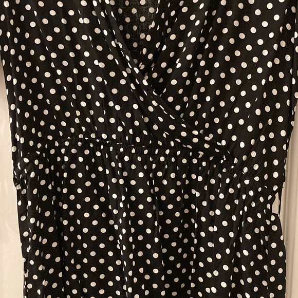 NWOT Polka Dot Mini Dress - Picture 5 of 8